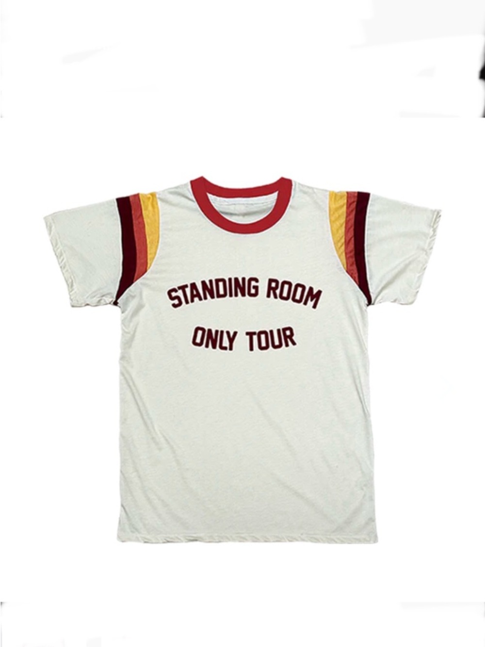 Tim McGraw Standing Room Only  Tour Camp Stripe T-Shirt - Size Medium